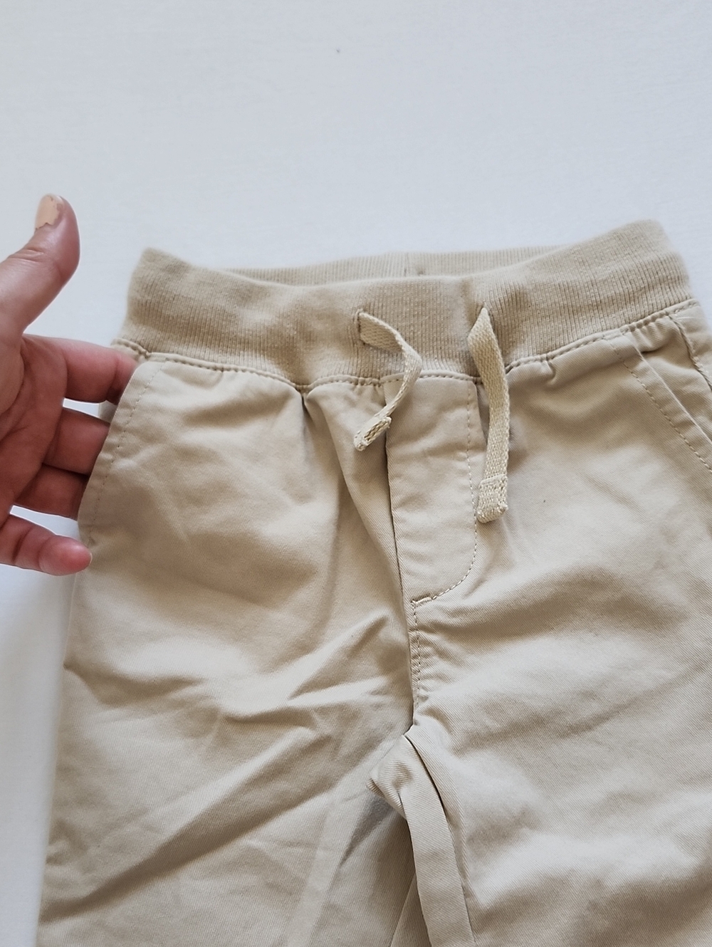 Baby Gap Toddler Boys Khaki Chino Jogger Pants 18-24 Months NWT - Picture 2 of 10